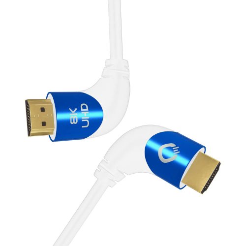 Oehlbach Shape Magic UHD 90 White 1.5 m HDMI кабель