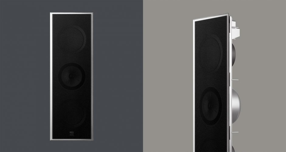 KEF Ci3160RLM-THX встраиваемая в стены акустика