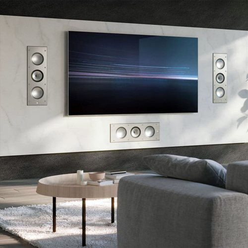 KEF Ci3160RLM-THX встраиваемая в стены акустика