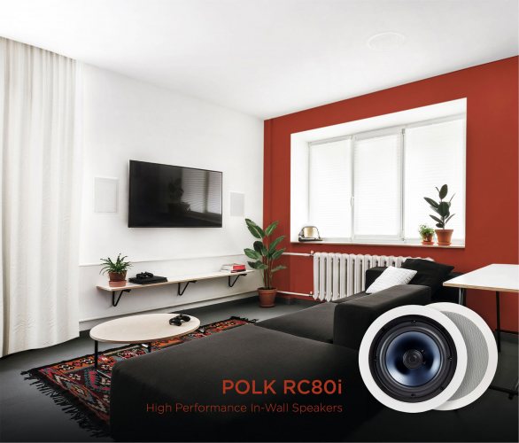 Потолочная акустика Polk Audio RC80i