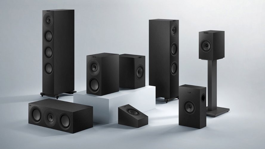 KEF Q Concerto Meta Satin Black Полочная акустика