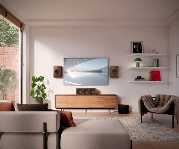 KEF Q6 Meta Walnut Центральный канал