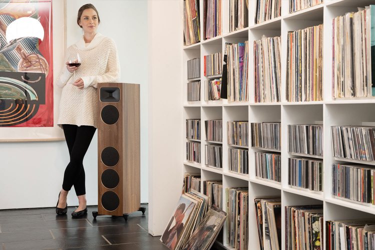 Martin Logan Motion Foundation F1 Walnut