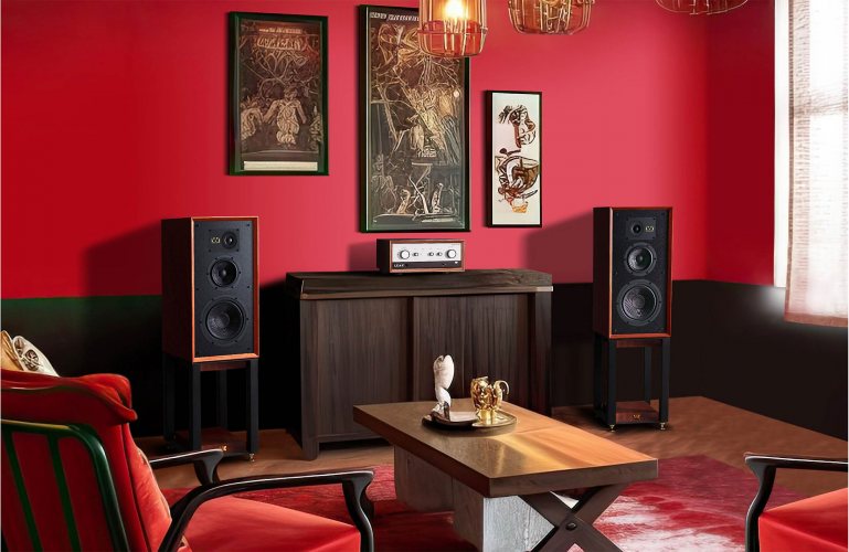 Wharfedale Super Linton with Stand Mahogany Полочная акустика