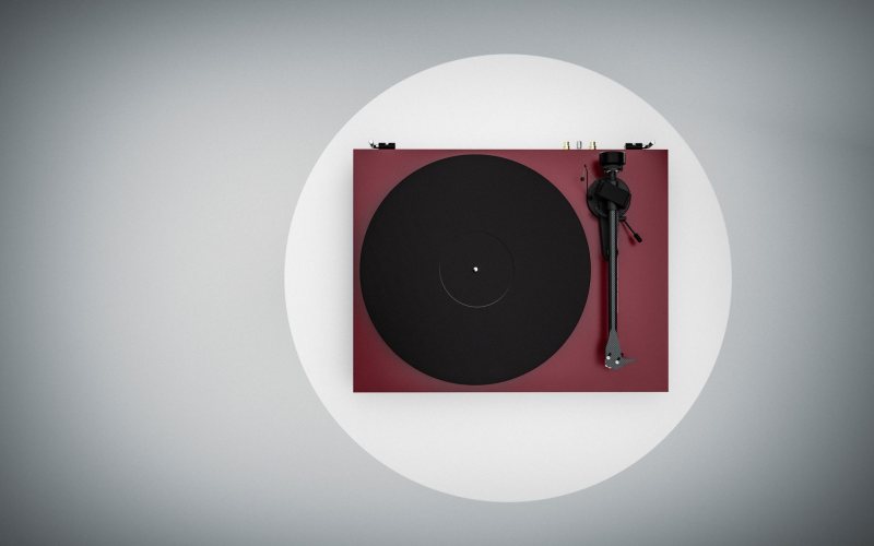 Pro-Ject Debut EVO 2 Satin Wine Red Проигрыватель граммпластинок