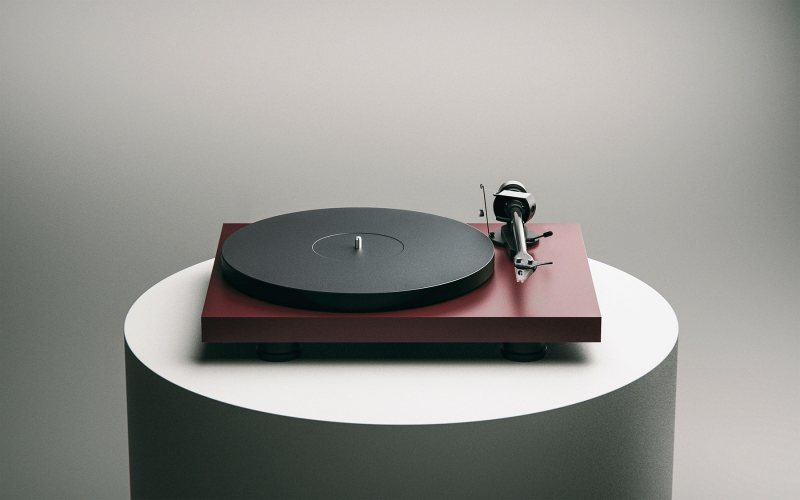 Pro-Ject Debut EVO 2 Satin Wine Red Проигрыватель граммпластинок