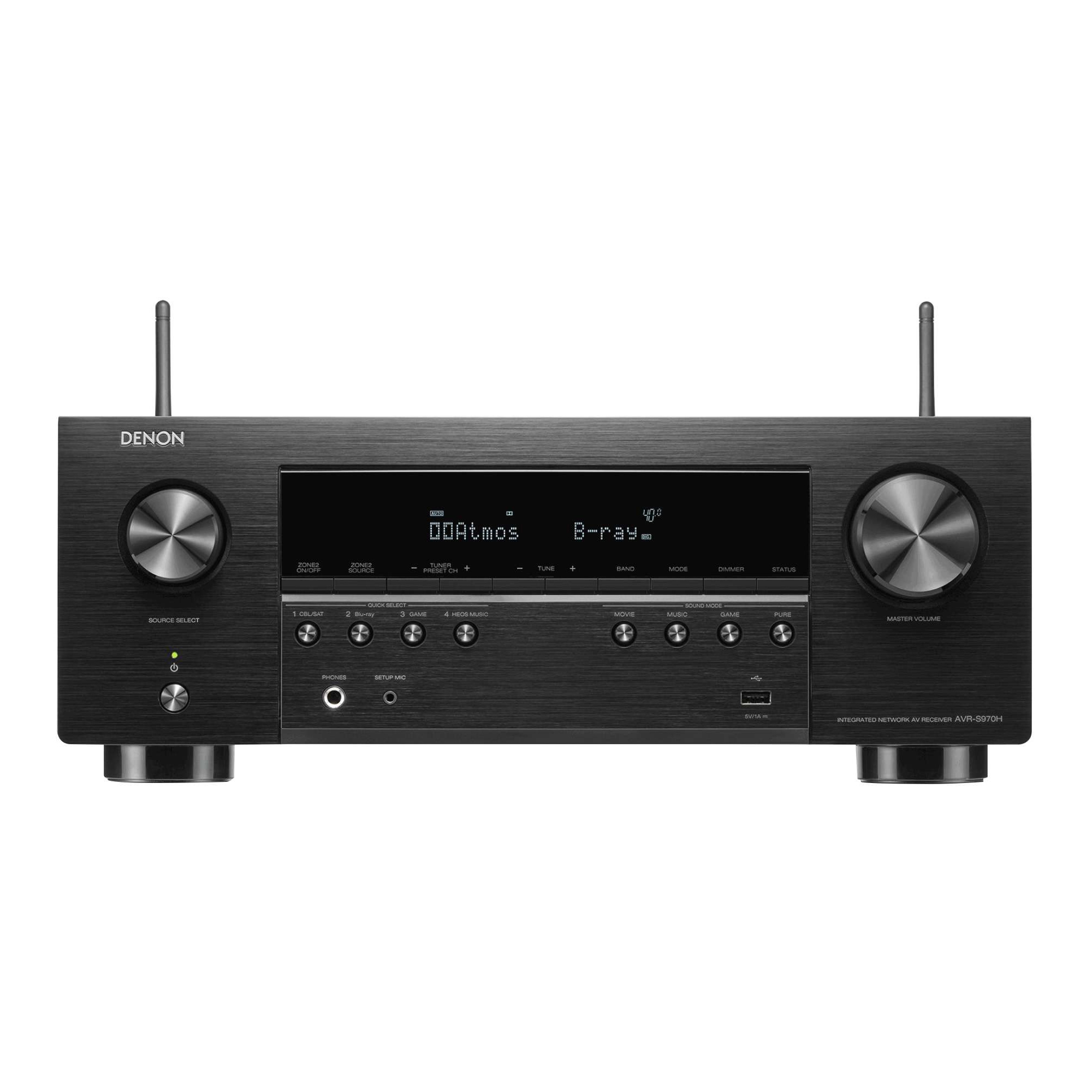 Denon AVR-S970H 7.2-канальный сетевой AV-ресивер