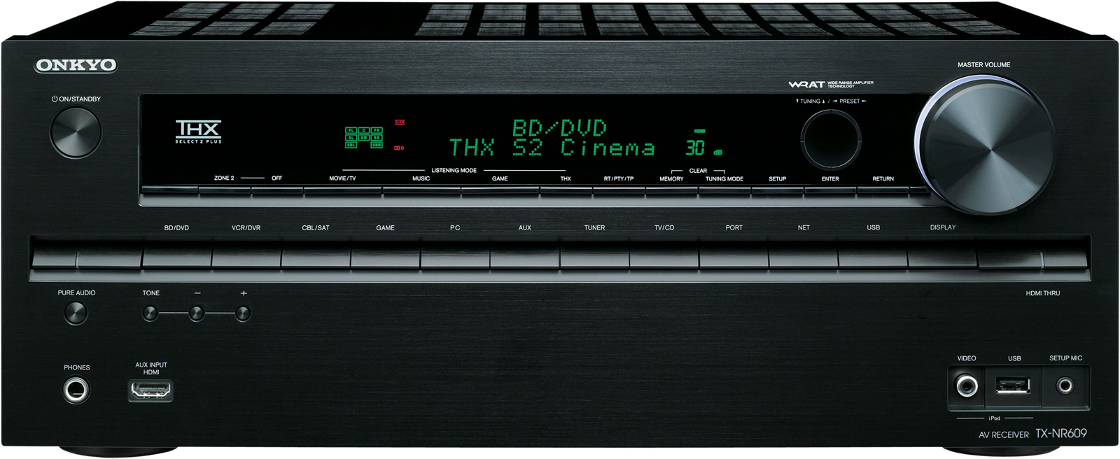 7.2-канальный сетевой AV-ресивер Onkyo TX-NR609