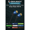 Oehlbach Shape Magic UHD 40 Black 1 m HDMI кабель