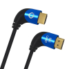 Oehlbach Shape Magic UHD 90 Black 1.5 m HDMI кабель