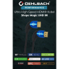 Oehlbach Shape Magic UHD 90 Black 1.5 m HDMI кабель