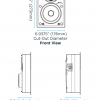 Размеры Sonance - James Loudspeaker VXQ68